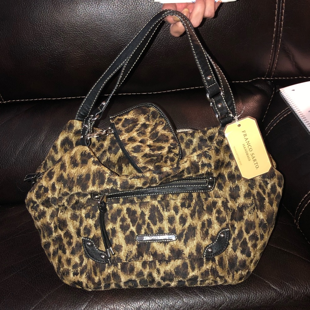 Franco Sarto, leopard print, new with tags